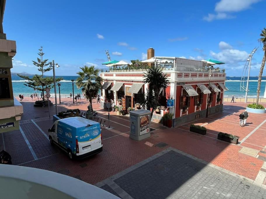 Luxury Seaview Apartment Las Canteras 라스팔마스 외부 사진